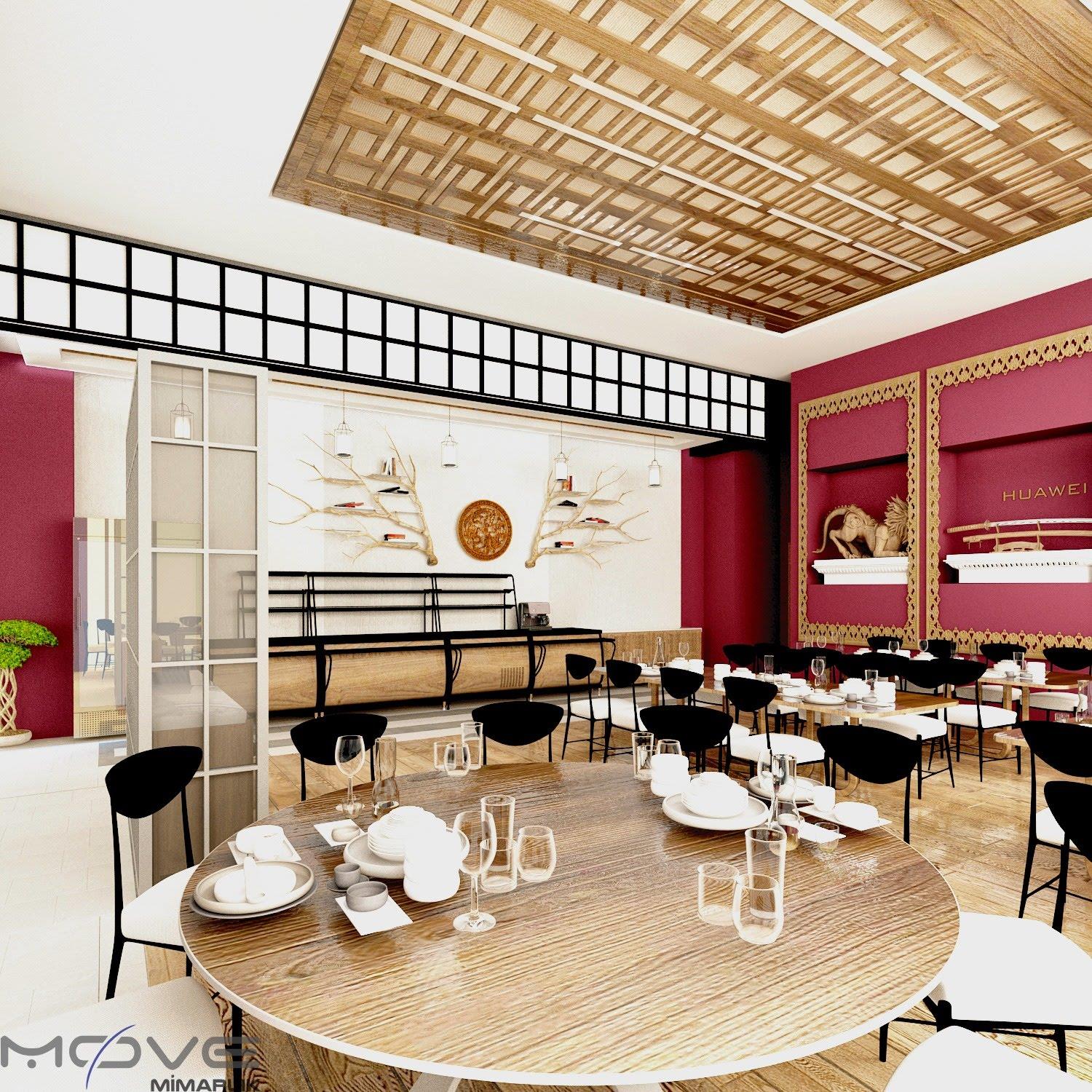 Huawei Yemek Salonu Tasarımı
