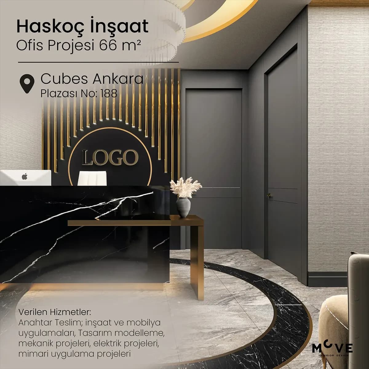 Haskoç İnşaat | Ofis Projesi