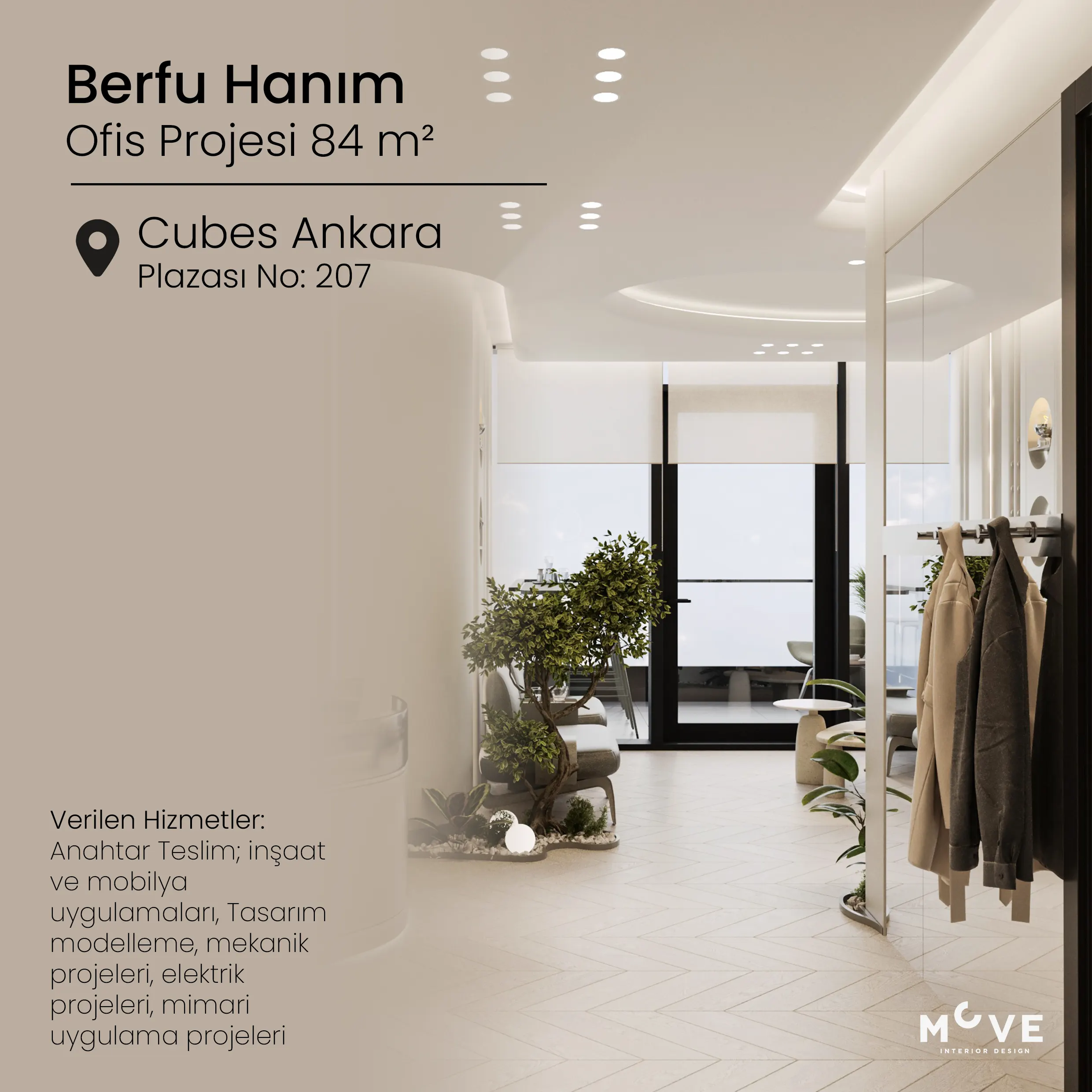 Prof. Dr. Berfu Hanım / Ofis Projesi Klinik Tasarımı