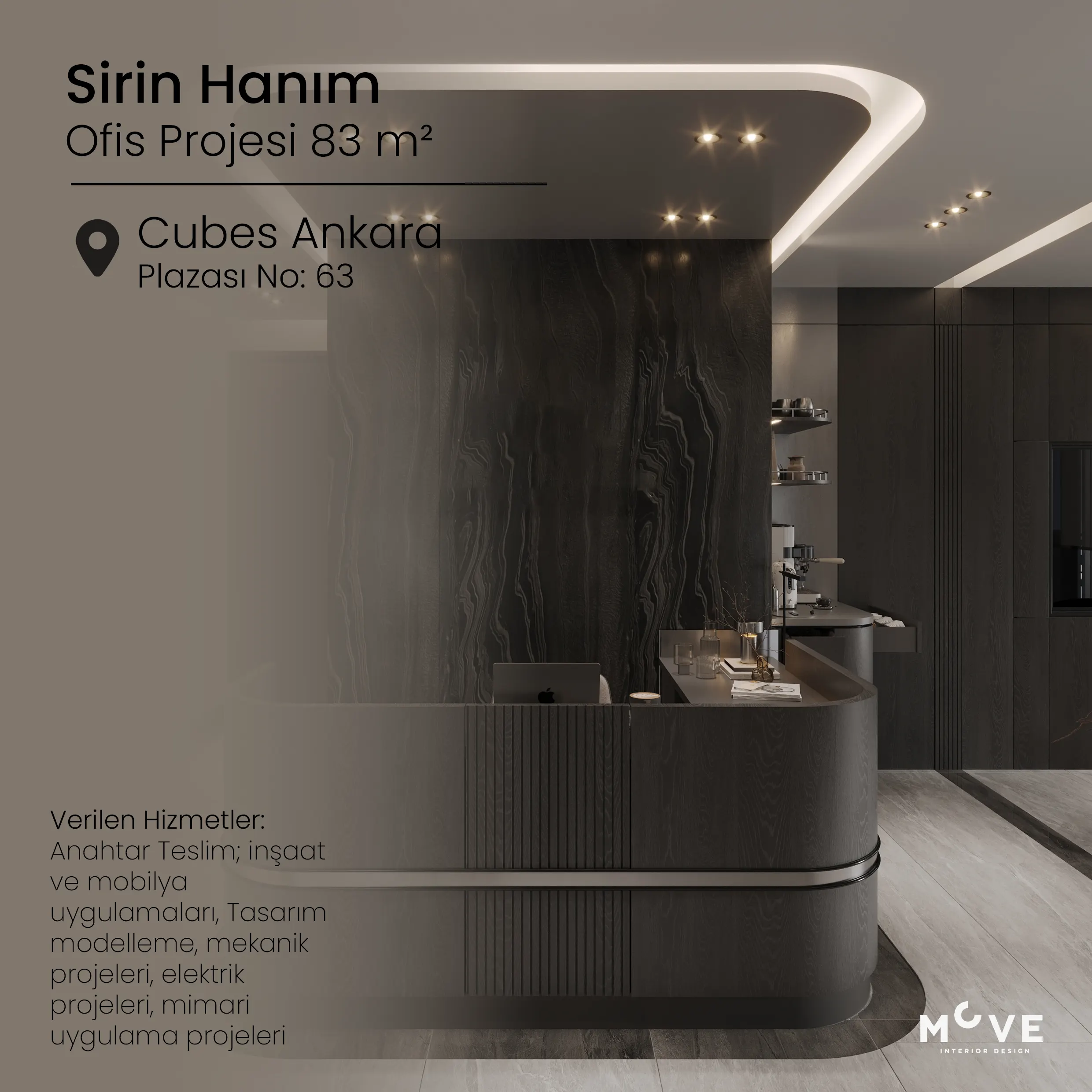 Dr. Şirin Hanım / Klinik Ofis Projesi