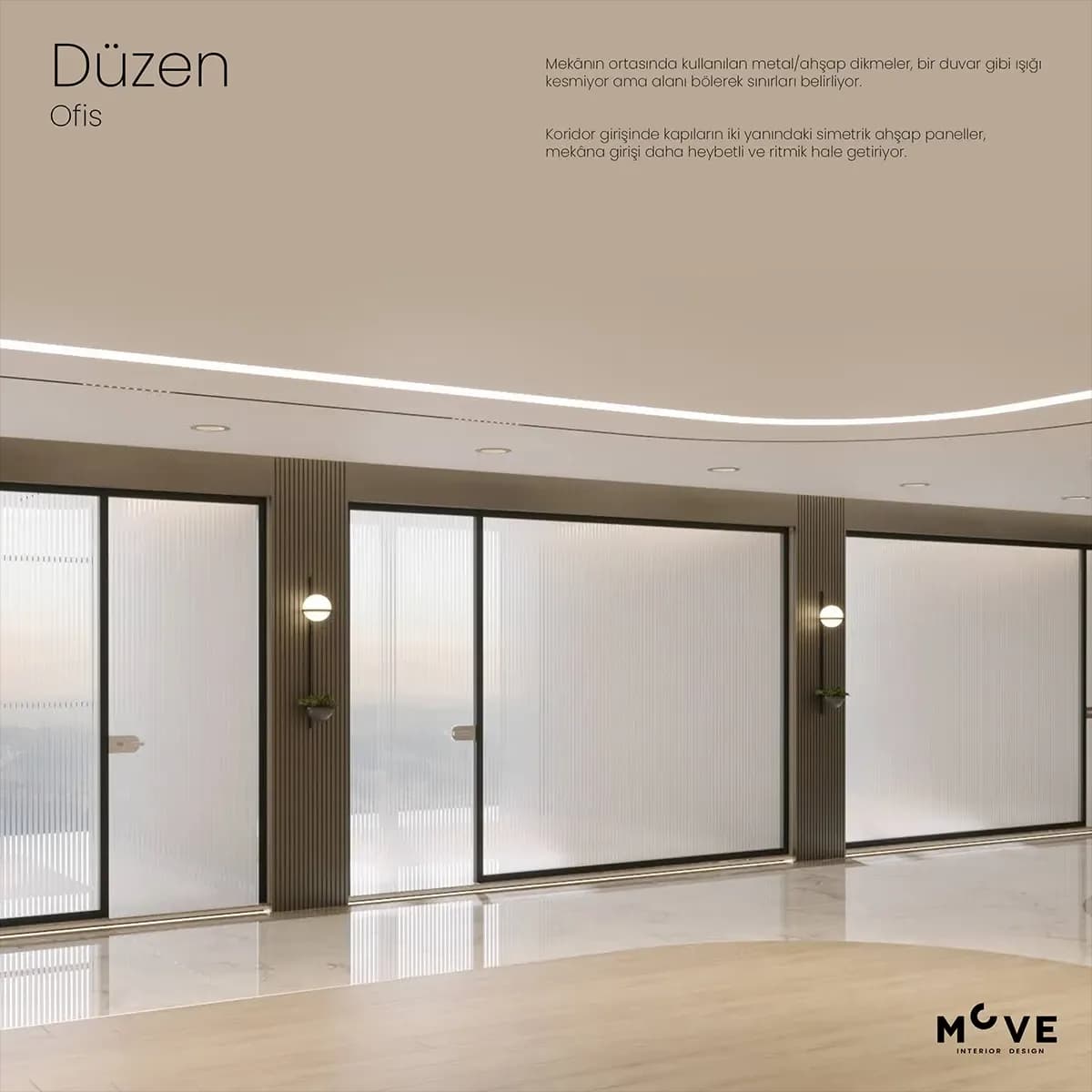 Ankara Çankaya Söğütözü Emre Bey YDA Center modern ofis cam ahşap panel cephe iç tasarımı